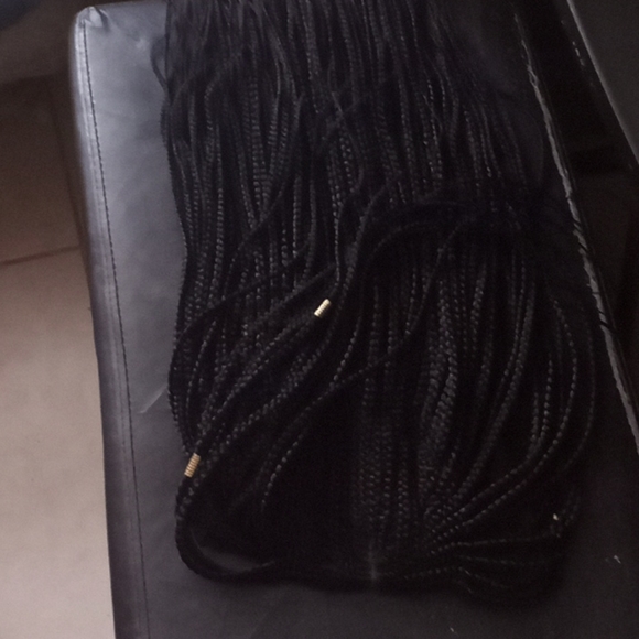 A Black wig